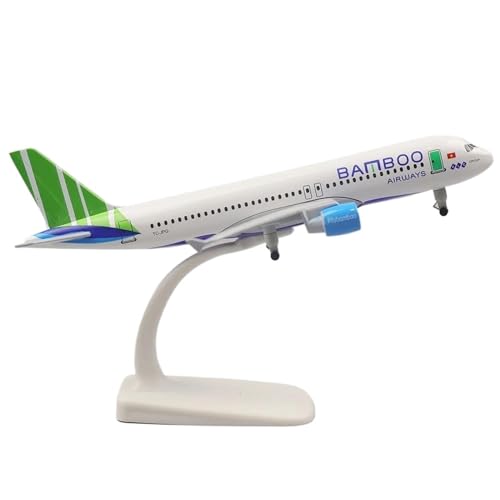 Modelo de avión a Escala 20cm 1:400 para Asia A320 réplica de Metal Material de aleación simulación de aviación Modelo Airbus colección. (Color : I)