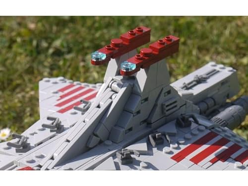 Modelo de Destructor Estelar de Tecnología, Destructor Estelar Clase Venator 1095 Piezas Super Destructor Estelar MOC Abrazadera Bloques de Construcción Juego de Construcción Compatible con LG