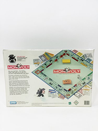 Monopoly 1999 Parker Brothers with Winning Money Token