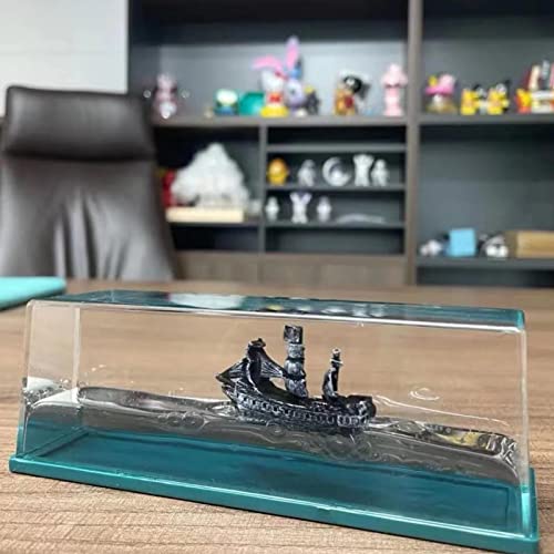 Moslate Deriva líquido acrílico para Barcos | Modelo Barco cruceros decoración descompresión Escritorio | Nunca se hunla decoración del Barco para la decoración del Coche