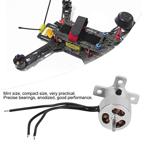 Motor de Avión de Ala Fija Aplicable para Motor Abversion 1400 sin Escobillas, Motores Completos para Tablero KT, Avión de Ala Fija de Espuma, Mini Cuadricóptero, Motores Eléctricos Y(3800kv)