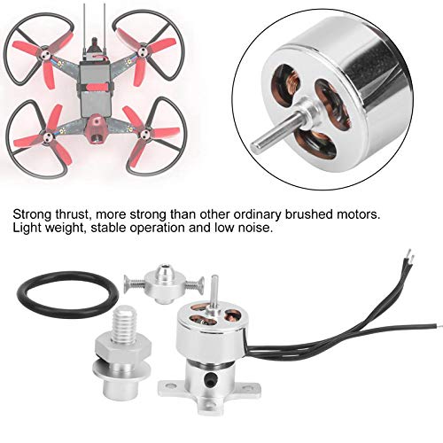 Motor de Avión de Ala Fija Aplicable para Motor Abversion 1400 sin Escobillas, Motores Completos para Tablero KT, Avión de Ala Fija de Espuma, Mini Cuadricóptero, Motores Eléctricos Y(4500kv)