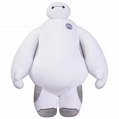 MTSS Disney Lindo Big Hero Baymax Peluche Muñeca Peluche Muñecas Suaves Figura Películas Gran Blanco Regalo para Niños Niñas Niños Blanco-20cm