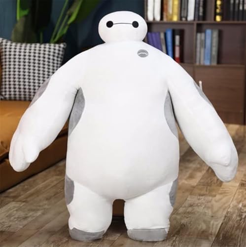 MTSS Disney Lindo Big Hero Baymax Peluche Muñeca Peluche Muñecas Suaves Figura Películas Gran Blanco Regalo para Niños Niñas Niños Blanco-20cm