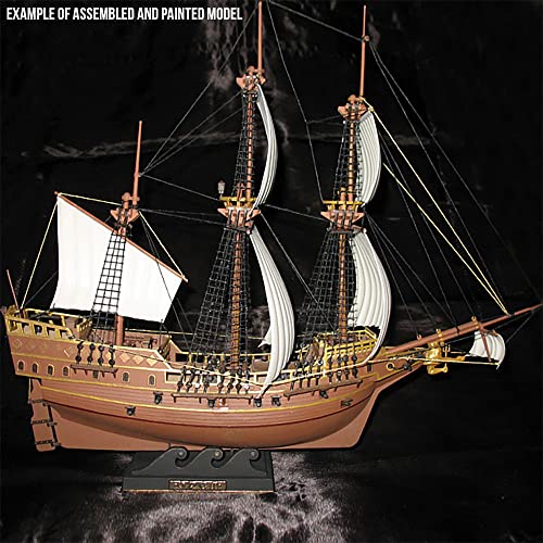 Naval de guerra de Fragata de madera de la Armada Rusa Oryol Eagle Kits de vela de plástico escala 1:100 - Kit modelo de barco para construir - Modelo de barcos de vela Instrucciones montadas en ruso