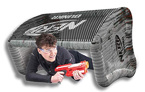 Nerf Bunkr, Battle Fort - Funda Inflable para 2 Personas para Uso con Todos los Campos de Juego de Zonas de Batalla Interiores y Exteriores, Cuenta con múltiples Opciones de Fuerte, más de 8 años