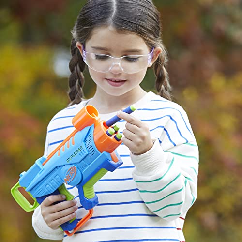 Nerf - Lanzador Elite Jr Explorer Easy-Play - Fácil de sostener, Cargar y lanzar - para niños y niñas a Partir de 6 años