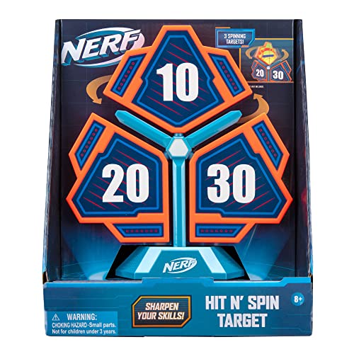 NERF- Objetivo de Escritura Giratorio 'N' - No acepta ningún sustituto - Así es como jugamos, Multicolor, M (Jazwares NER0320)