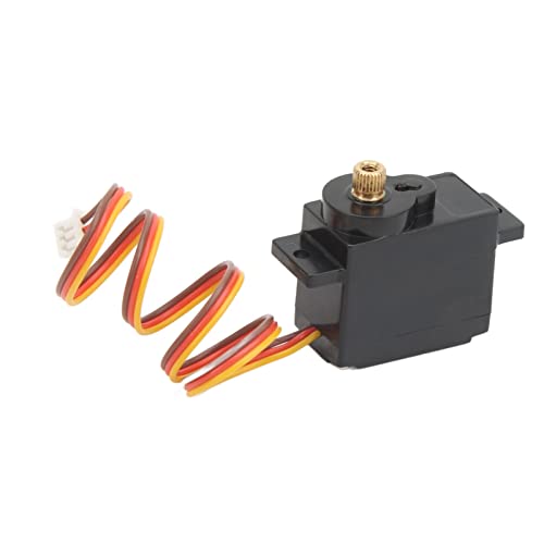 NestNiche Servo RC, Servomotor De Alto Voltaje Y Alto Par, Engranaje De Metal Resistente Al Agua 28T RC Reemplazo De Servo Digital para Coche RC 284131 1/28