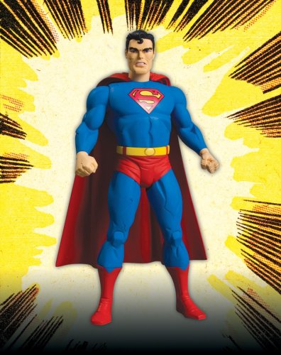 New Gods Series 2 Superman Action Figure by DC Comics (English Manual)