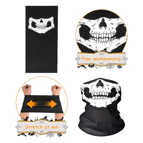 NEWUPZSI Disfraz Muerte Niño Capa Negra 90 cm Disfraz de la Muerte Halloween con Capucha con Guadaña Halloween, Guantes Esqueleto Mascara Calavera Guadaña Disfraz para Cosplay Carnaval