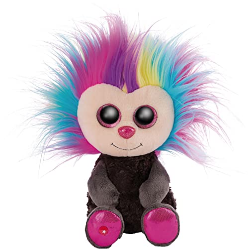 NICI Glubschis: El tierno muñeco de Trapo Original Fee Titiyu 25 cm, Juguetes de Peluche con Grandes Ojos Brillantes y Peinados Locos, Hada de Peluche Suave esponjosa para abrazar y Jugar, 46898