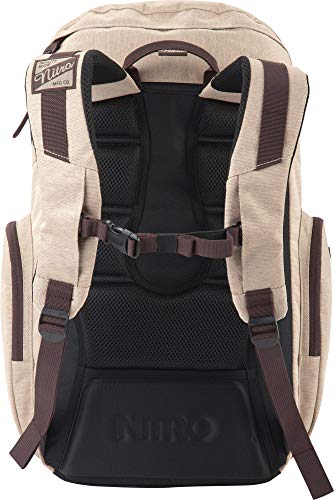 Nitro Snowboards Weekender, Mochila Unisex Adultos, Beige (Almond), 23x38x55 cm (W x H x L)