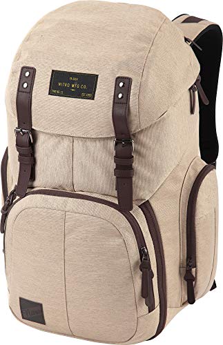 Nitro Snowboards Weekender, Mochila Unisex Adultos, Beige (Almond), 23x38x55 cm (W x H x L)