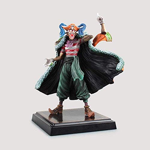 No Buggy One Piece Model Collection Estatua Decoración Estatua PVC (24cm) Anime Fans Figura de Regalo Juguete de Escultura