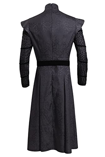 Noiclub Disfraz de Daemon Targaryen, disfraz medieval, chaqueta gótica, disfraz de drama de fantasía para Halloween y adultos