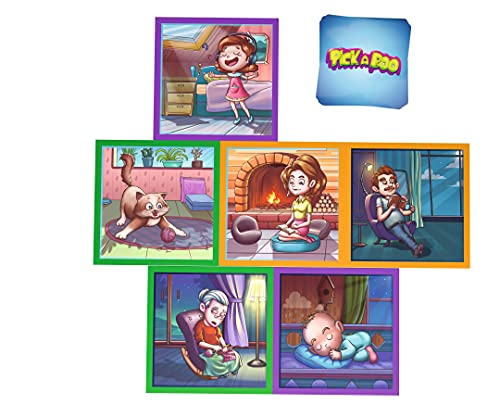 Noris 606061903 Pick-a-Boo – El emocionante Juego de reacción para niños a Partir de 5 años, terriblemente Divertido para 2-4 Jugadores, Juegos para niños