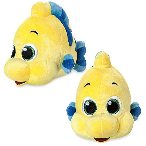 Official Disney The Little Mermaid Animator Collection 17cm Mini Flounder Peluche de felpa suave