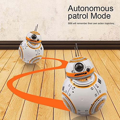 OOVOO Star Wars BB-8 RC Robot De Control Remoto Inteligentes Droide Astromecánico Rodante Juguetes Acción Figura del Despertar Fuerza Bola Robot con Sonido