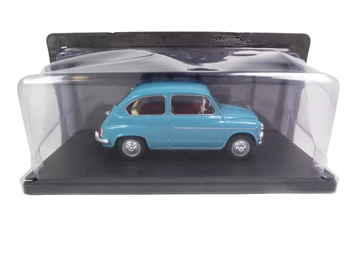 OPO 10 - Coche en Miniatura de colección a Escala 1/24 Compatible con Fiat 600D 1961