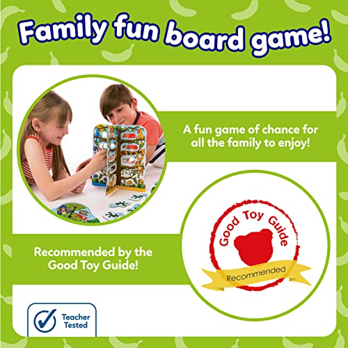 Orchard Toys Cheeky Monkeys Game, A Fun Game of Chance, Family Game, Perfect for Kids Age 4-8, Educational Game Toy, Family Game