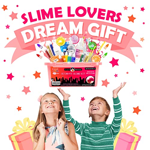 Original Stationery Ultimate Slime para Niñas, Niños - Slime Kit Completo Unicornio con Activador, Cola, Glitter para Slime Esponjoso, Nube, Mantequilla, Foam - Regalos Niños