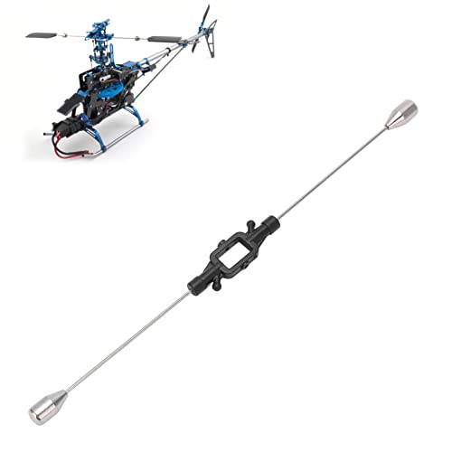 OUKENS Barra De Equilibrio De Helicóptero RC, Reemplazo De Poste De Equilibrio Bien Ajustado Negro, Barra De Equilibrio De Pieza De Repuesto De Repuesto De Helicóptero para WLtoys V912 V912 A V915 A