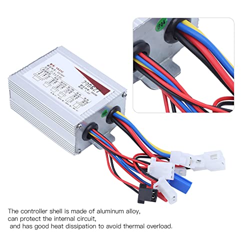 Oumefar Juego de Empuñadura del Acelerador, Accesorios Profesionales para Proteger el Circuito Interno de la Bicicleta Eléctrica para Triciclos Eléctricos