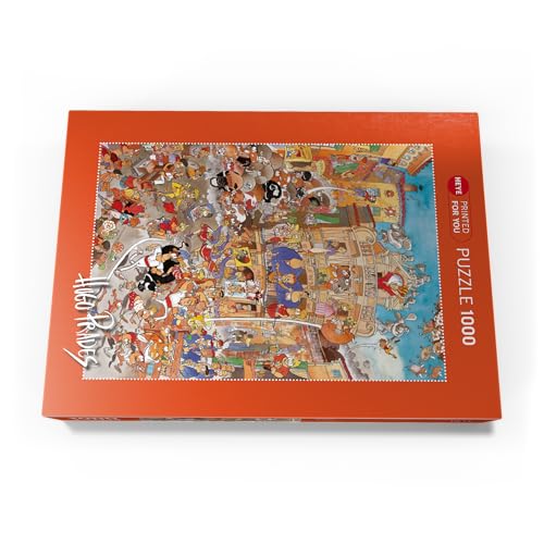 Pamplona - Hugo Prades - Premium 1000 Piezas Puzzles - Colección Especial MyPuzzle de Heye Puzzle