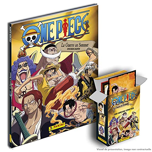 Panini One Piece "La guerra en la cima" – El álbum + organizador de tarjetas ofrecido 004380AF