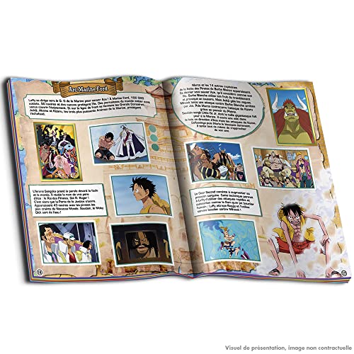 Panini One Piece "La guerra en la cima" – El álbum + organizador de tarjetas ofrecido 004380AF