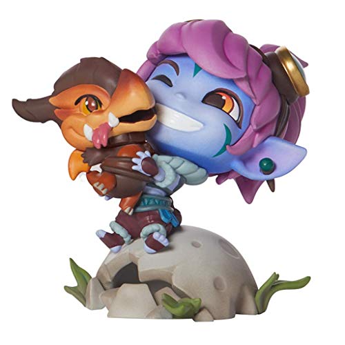 Para figuras de juego de League Of Legends, figuras de la serie LOL/estatua de Tristana, modelos de resina exquisitos y frescos, colecciones perfectas