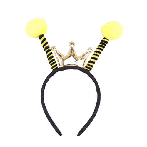 PartyKindom Alas De Abeja Girls Clothing Diadema Alienígena Marciano Diademas Alienígenas, Aros De Pelo De Abeja Dress for Girls Diadema De Abeja Disfraz De Abeja Niño Cabeza De Antena Cabello