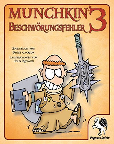 Pegasus - Juego de Mesa Munchkin, de 3 a 6 Jugadores (17120G) (Importado)