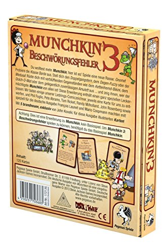 Pegasus - Juego de Mesa Munchkin, de 3 a 6 Jugadores (17120G) (Importado)