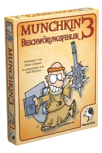 Pegasus - Juego de Mesa Munchkin, de 3 a 6 Jugadores (17120G) (Importado)