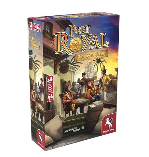 Pegasus Spiele- Port Royal – The Dice Game (edición Inglesa) (51247E)