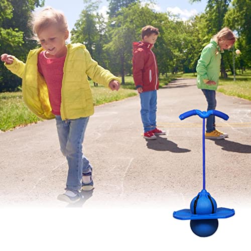 Peosevi Pelota Saltador Pogo Stick Jumper, A explosiones Pogo Ball Pelota Saltador con Mango, Bola Saltador Niños Juguetes para Deportes Y Fitness Niños