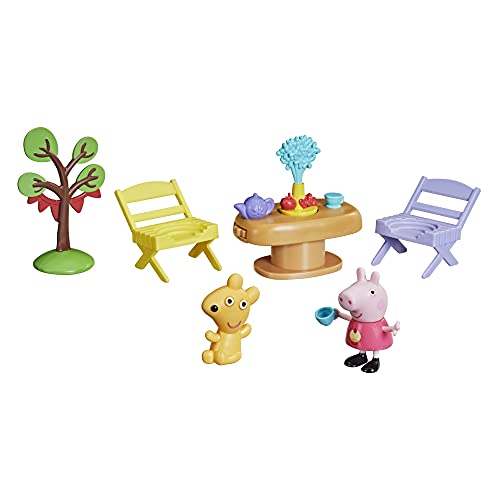 Peppa Pig Peppa Adventures Tea Time with Peppa Accessory Set Preschool Toy, Figure and 5 Accessories, for Age 3 and up