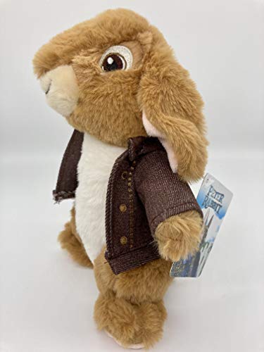 Peter Rabbit Peluche de Peter Conejo y Amigos, 22 cm + Original Peluche Conejo de peluche película DVD 2021 Conejo de Pascua Regalo Conejos para niños Pascua Decoración de Pascua (Bejamin Kanin.)