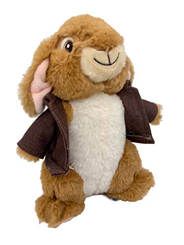 Peter Rabbit Peluche de Peter Conejo y Amigos, 22 cm + Original Peluche Conejo de peluche película DVD 2021 Conejo de Pascua Regalo Conejos para niños Pascua Decoración de Pascua (Bejamin Kanin.)