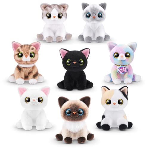 Pets Alive- Gatitos Enamorados, (Minx) Peluches ultrasuaves, Juguete interactivas, Mascota electrónica, Color (ZURU 9541J)