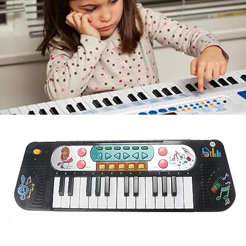 Piano Eléctrico, Desarrollo del Sentido del Ritmo, Piano Digital Electrónico Portátil para interpretación. (25 teclas 11 modos)