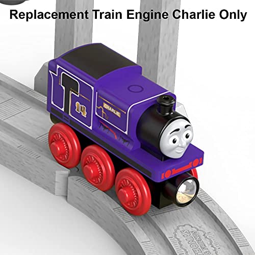 Pieza de repuesto para Thomas and Friends - Juego de tren de carga y elevación de madera - GGH31 ~ Motor de tren de repuesto Charlie ~ Morado
