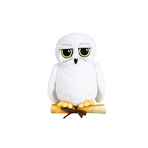 Play by Play Harry Potter Peluche Hedwig con la letra del búho blanco de Harry - altura 25 cm