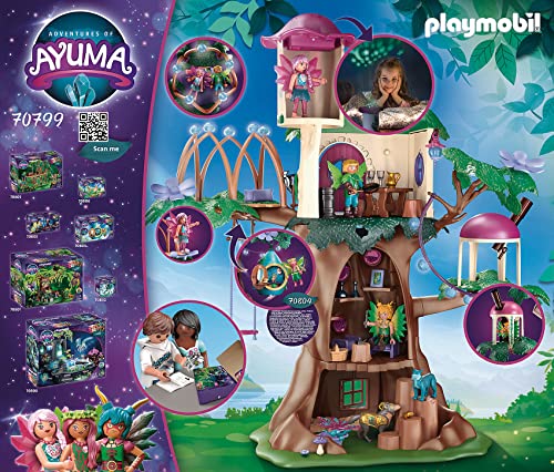 PLAYMOBIL Adventures of Ayuma 70802 Knight Fairy con Animal del Alma y Accesorios, A Partir de 7 años