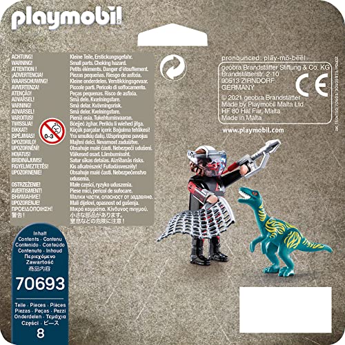 PLAYMOBIL Dino Rise DuoPack Velociraptor y Saqueador, a Partir de 4 años