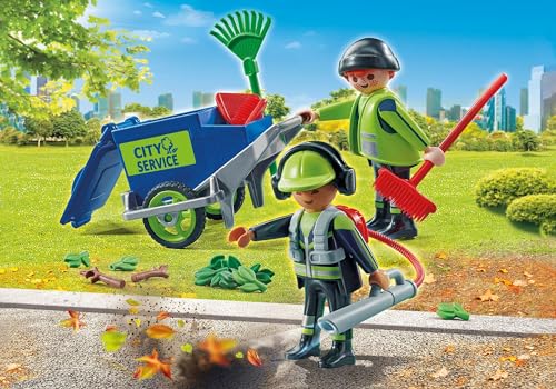 PLAYMOBIL Equipo de Limpieza Urbana