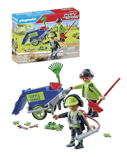 PLAYMOBIL Equipo de Limpieza Urbana