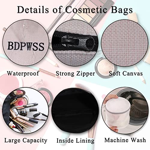 PLITI Bolsa de maquillaje inspirada en el juego de mazmorra de regalo para juegos, lágrimas de mis jugadores, divertida bolsa de cosméticos RPG Gamer, regalo de dados D20, Lágrimas de Playersu